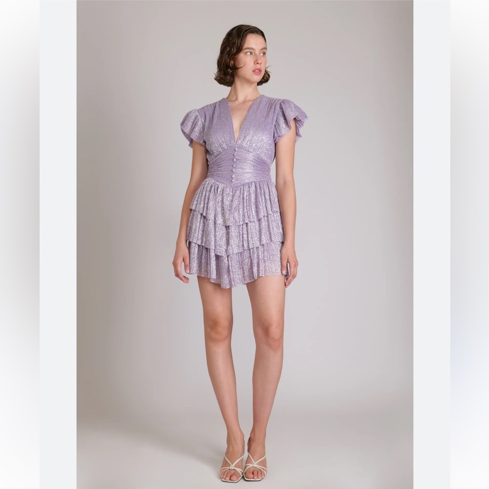 Sabina Musayev Devon Dress in Lilac - Small